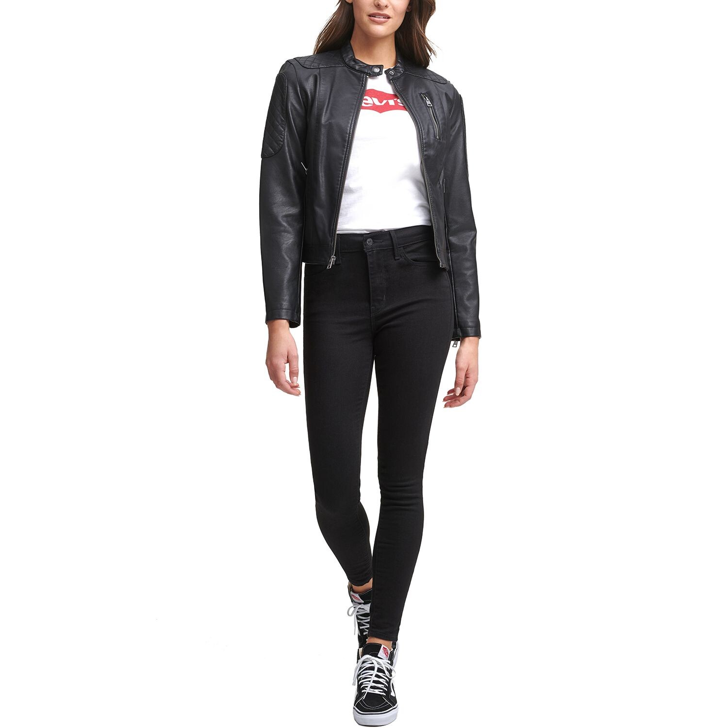 Женская куртка Levi's Classic Racer из искусственной кожи Levi's — фото 3