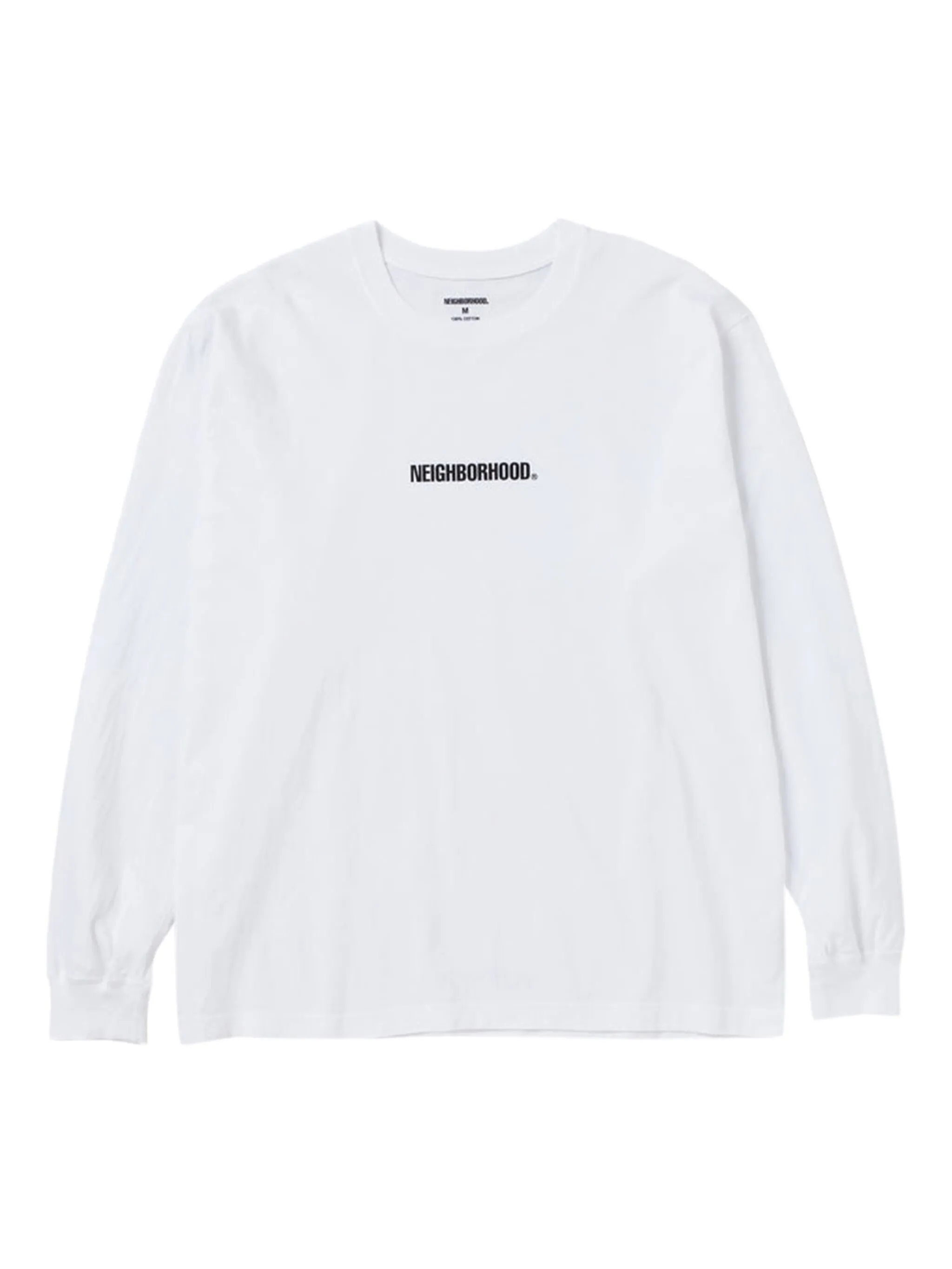 

Футболка с длинными рукавами и логотипом Neighborhood, белый