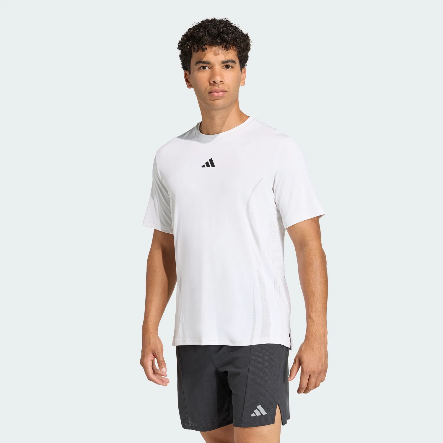 Футболка Adidas Airchill Intensity белого цвета