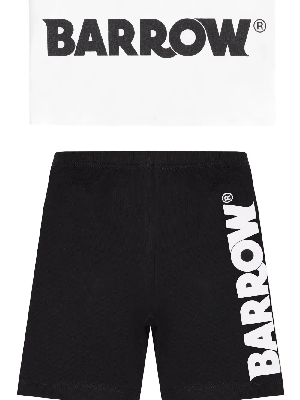 Обычный эластичный спортивный костюм Barrow Kids, белый — фото 4