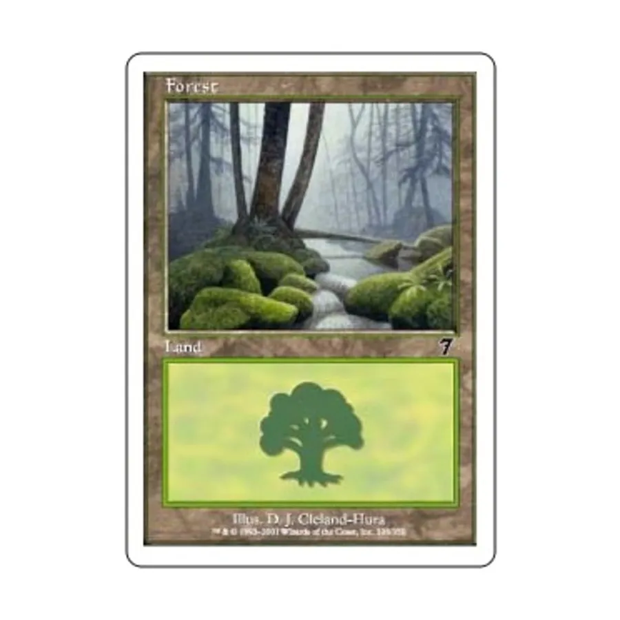 

CCG Лес №328 (С), MTG - 7th Edition