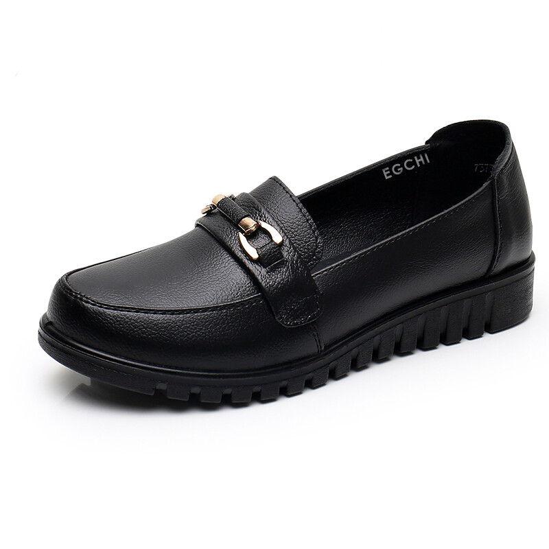 Туфли женские повседневные Women's Casual Shoes Women's Black Egchi