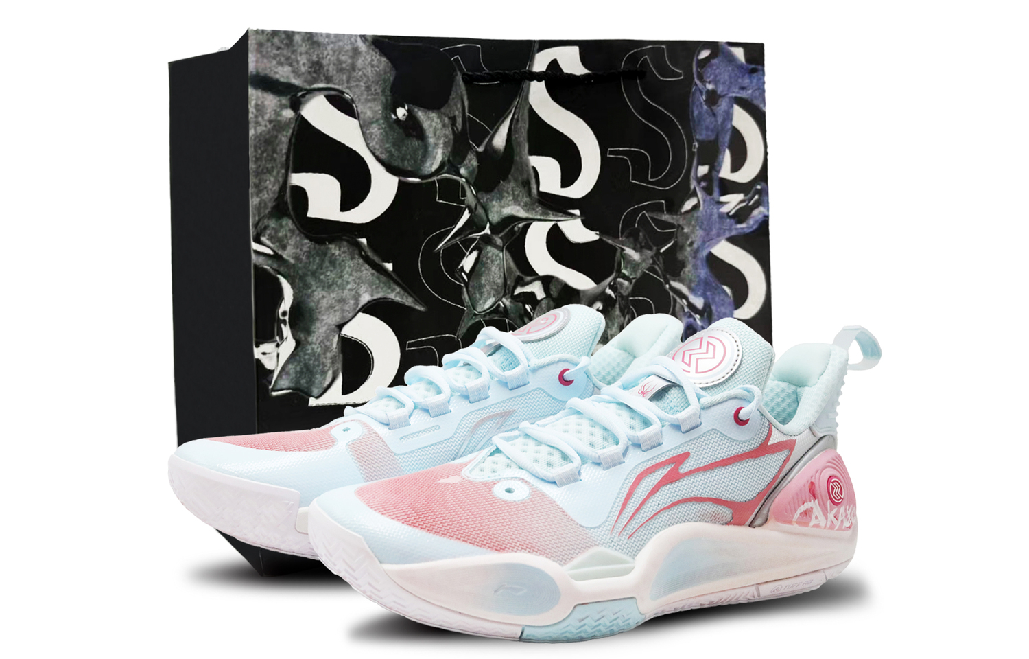 

Speed 9 SSS Manufacturing, Aurora Wanderer LK Black Cushioning, Wear Resistant низкие баскетбольные кроссовки для мужчин LINING, синий