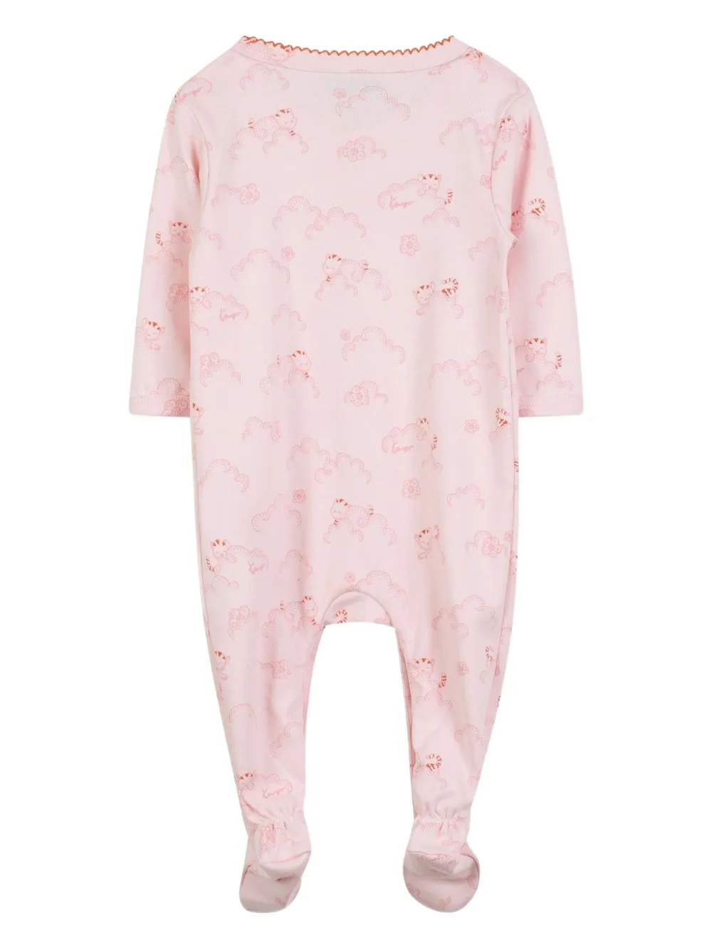 Пижама с принтом Kenzo Kids, розовый — фото 2