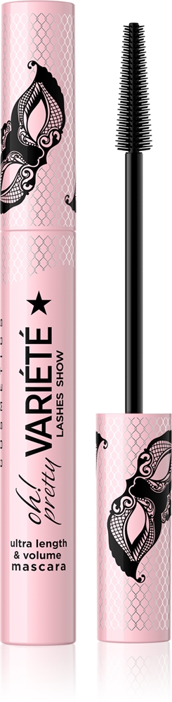 

Variété oh! красивая тушь для ресниц, придающая объем и удлиняющая ресницы Eveline Cosmetics, black 10 мл