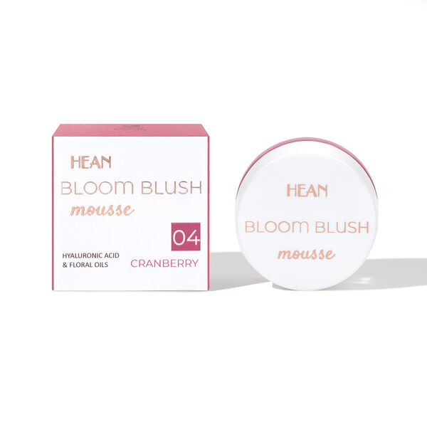 Румяна-мусс 04 клюква, 5 г Hean Bloom blush, цвет 04 cranberry — фото 3