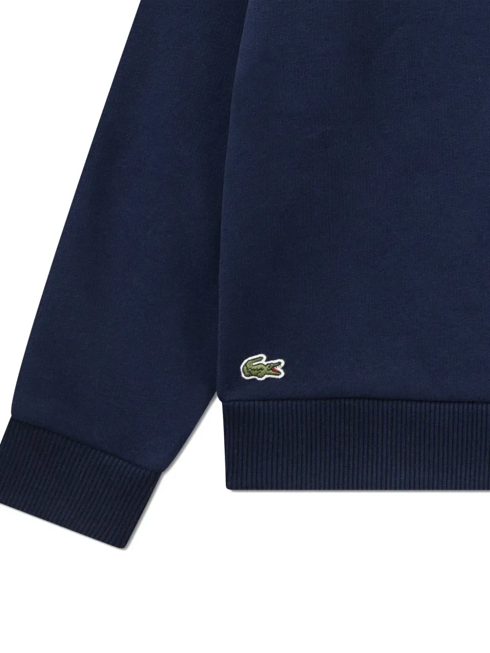 Свитер с круглым вырезом и аппликацией Lacoste Kids, синий — фото 3