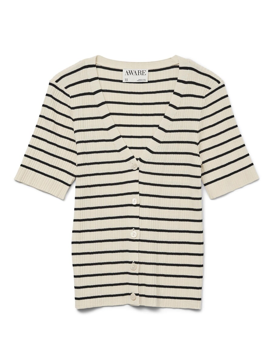 

Вязаный кардиган VERO MODA VMREBECCA, цвет Cream/Black