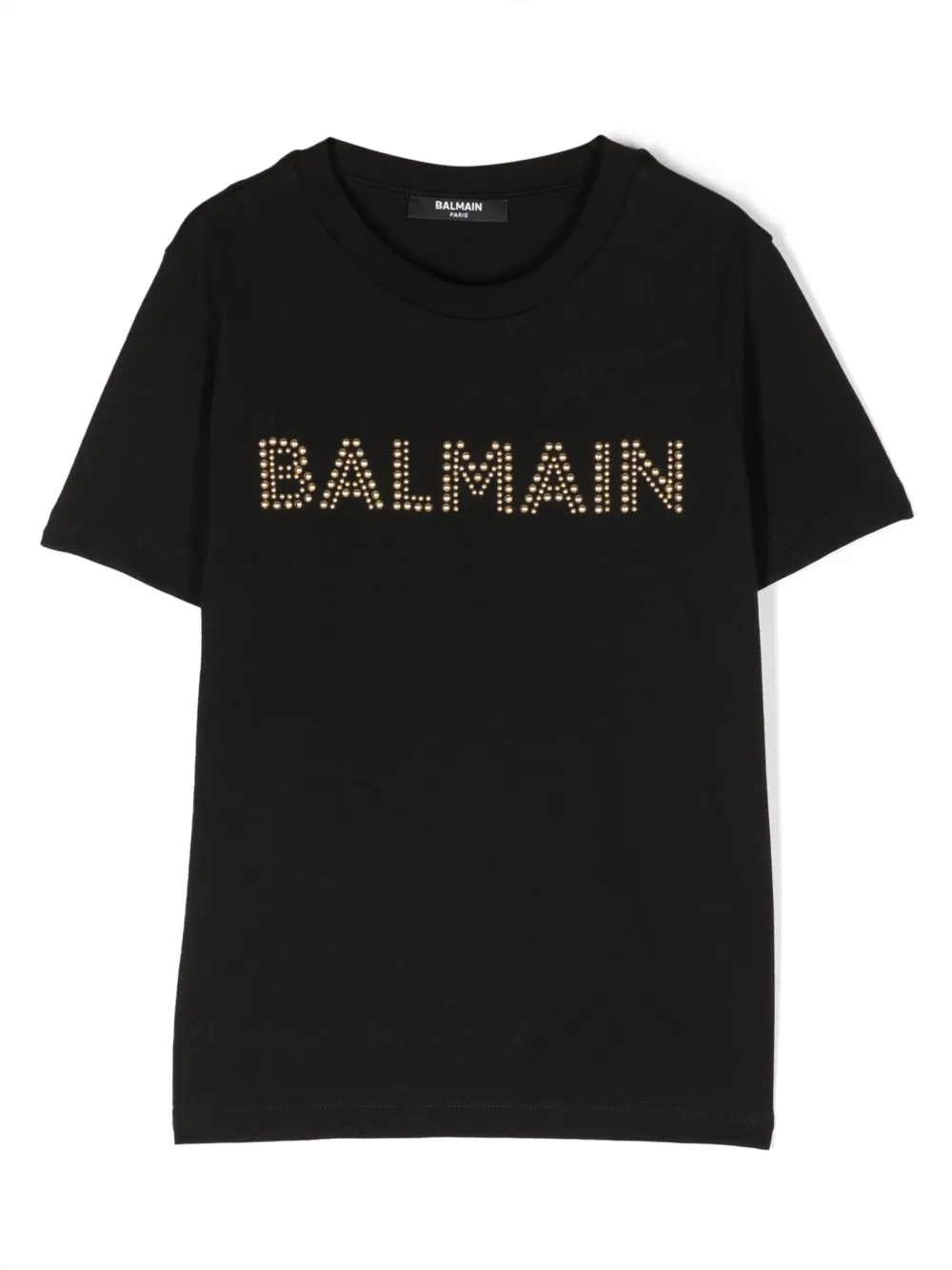

Футболка с логотипом Balmain Kids, черный