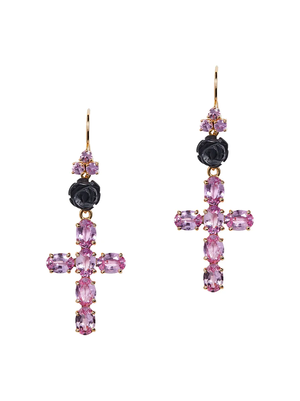 

Серьги Family в форме крестов DOLCE & GABBANA, золотой