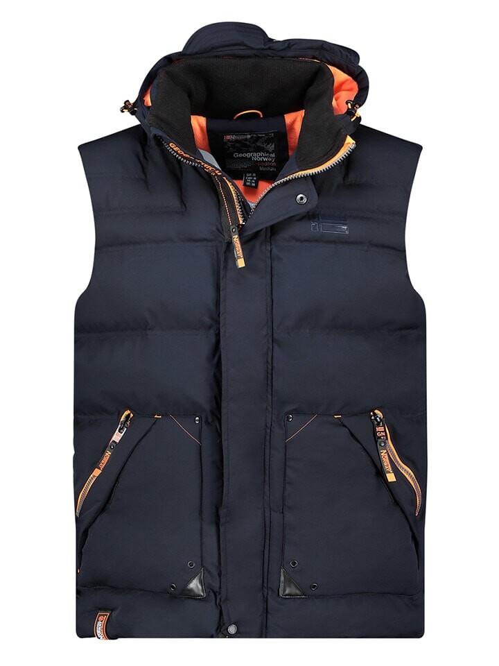 

Стеганый жилет Geographical Norway Steppweste, темно-синий
