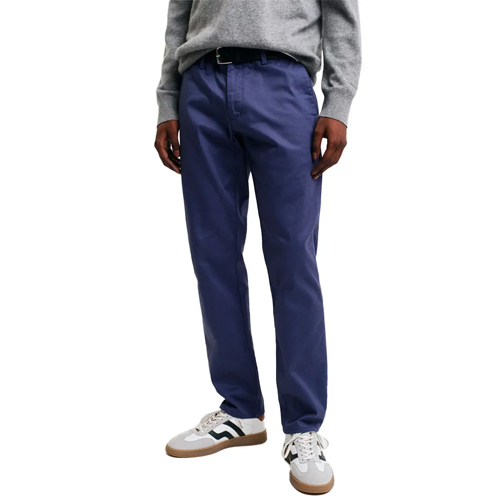 

Брюки чинос Gant Slim Chinos, синий