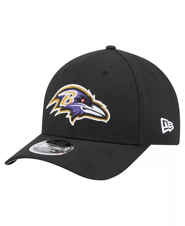 

Мужская черная шапка Baltimore Ravens Team Collection 9FORTY M-Crown с регулируемой посадкой New Era