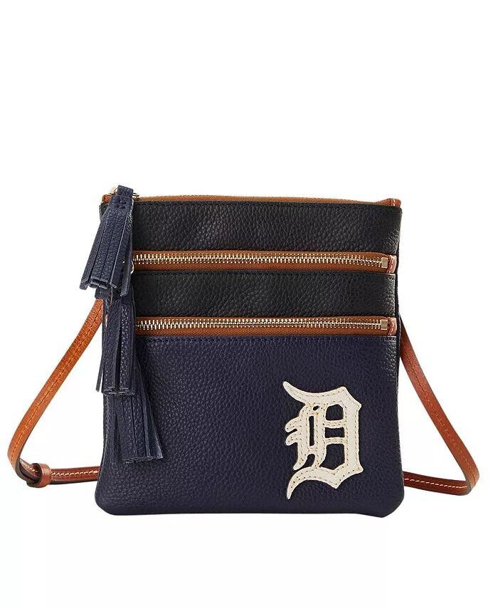 

Сумка-кошелек через плечо с тройной молнией Detroit Tigers Infield Dooney & Bourke