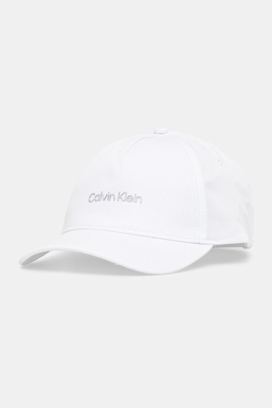 

Хлопковая кепка с козырьком Calvin Klein, белый