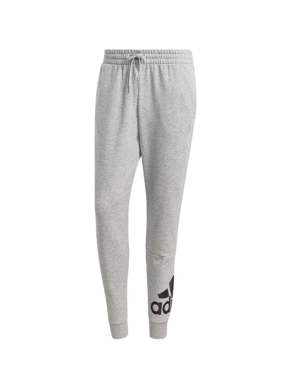 Спортивные брюки Essentials с зауженными манжетами и логотипом Adidas, серый