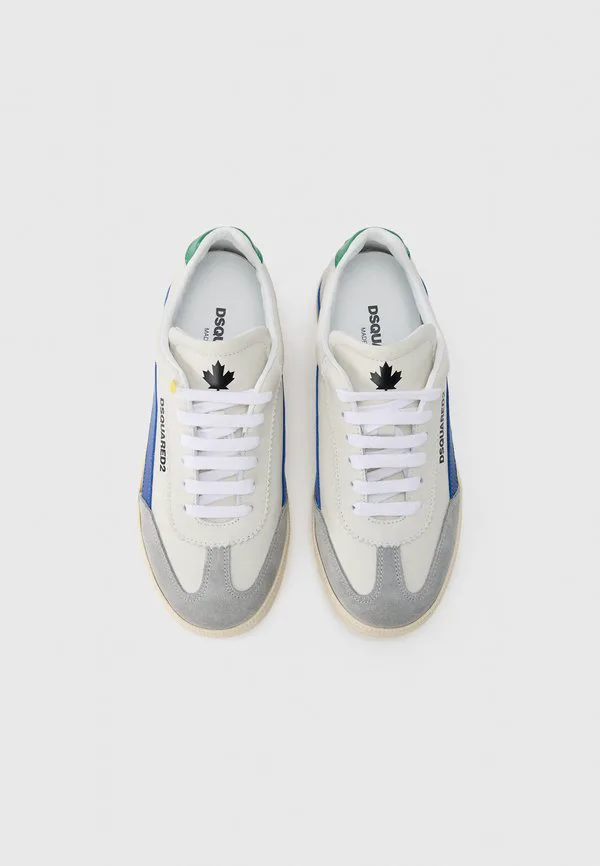 Кроссовки унисекс Dsquared2, Off White/Grey/Green/Cobalt — фото 4