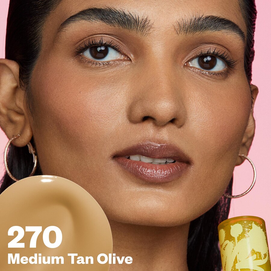 Тональный крем Revealer Skin-Improving Foundation SPF 25 с гиалуроновой кислотой и ниацинамидом Kosas, 1 oz /30 mL, Medium Tan Olive 270 — фото 3