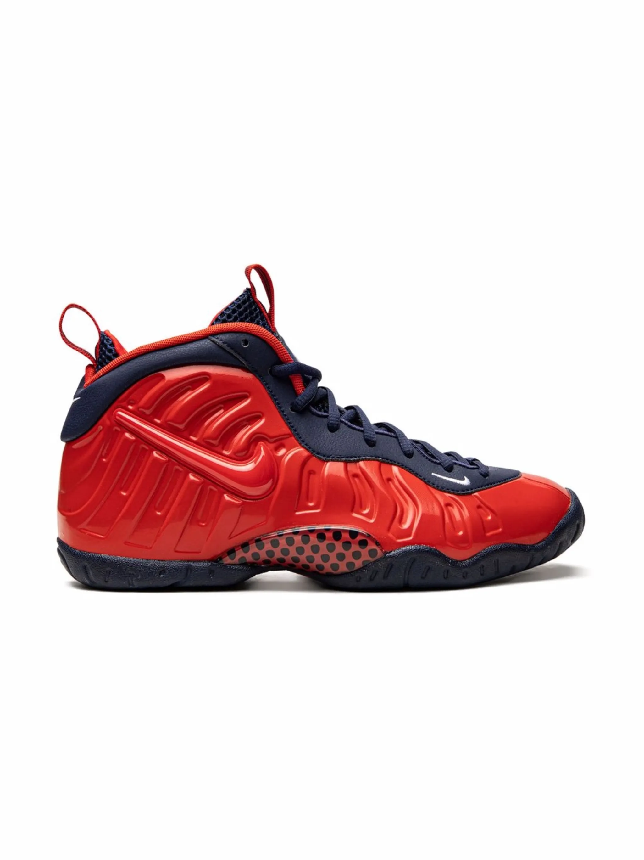 Кроссовки Little Posite Pro USA Nike Kids, красный — фото 2