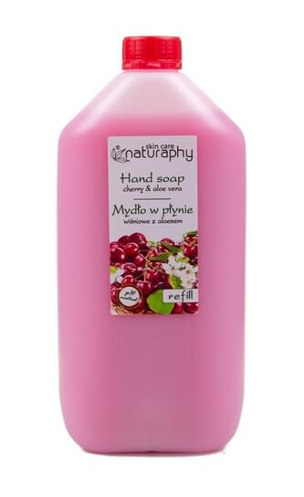 

Жидкое мыло для рук Вишня с алоэ Naturaphy 5л, Blux Cosmetics