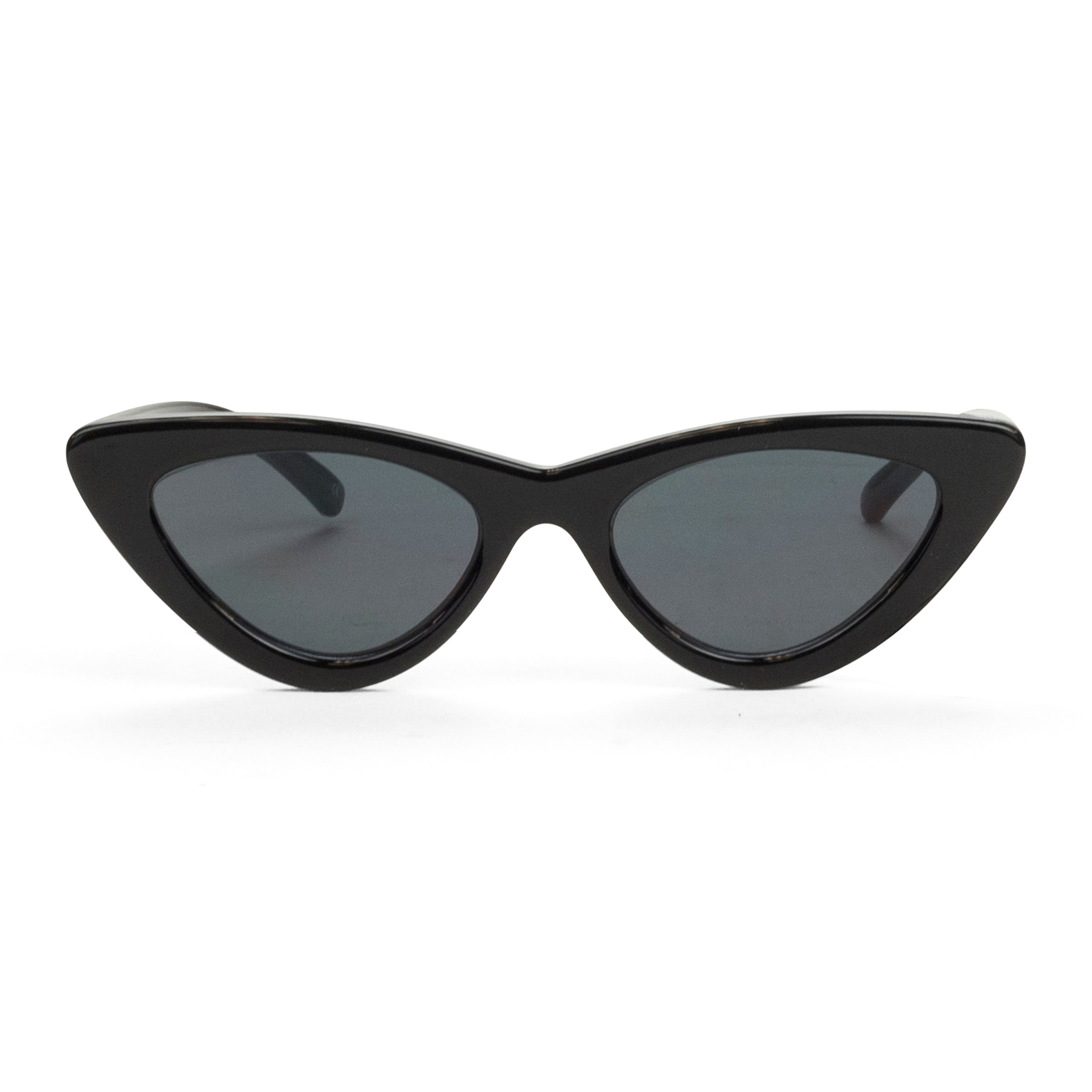 

Последние солнцезащитные очки LOLITA в цвете черный дым Adam Selman x Le Specs