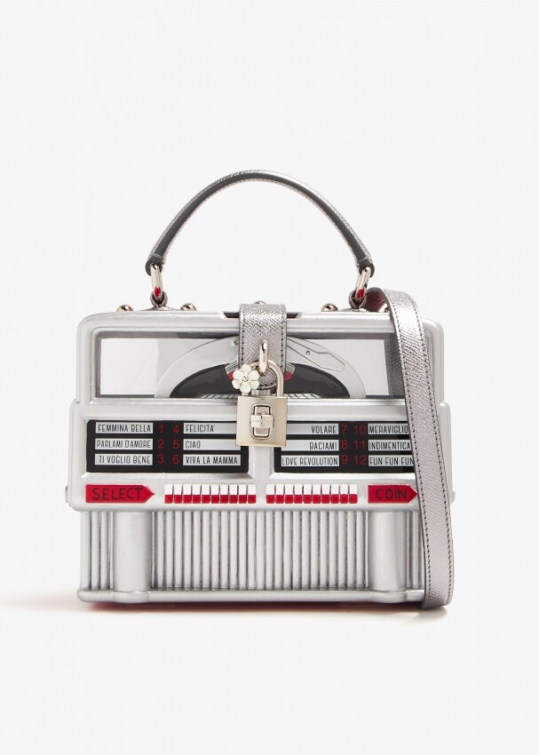 

Сумка Dolce&Gabbana Juke-Box Dolce Box, серебряный