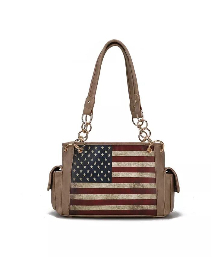 

Сумка через плечо Alaina Patriotic от Mia K Mkf Collection, бежевый