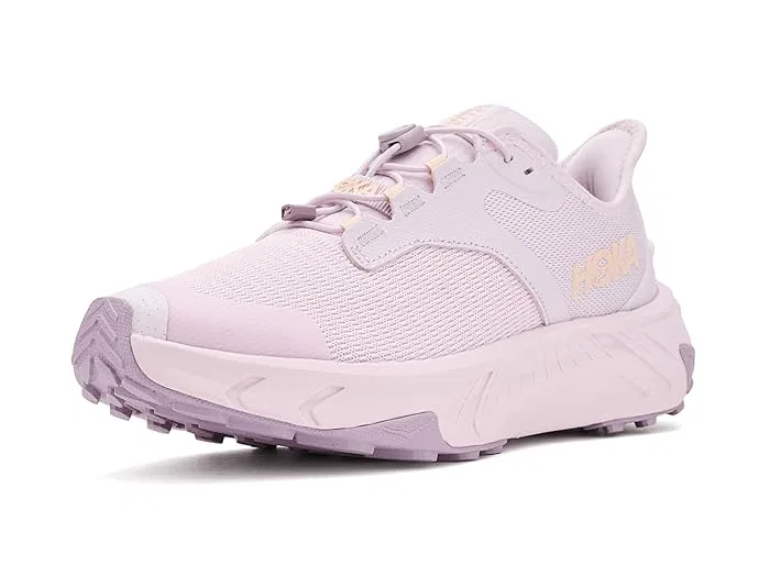 Кроссовки детские Transport Freedom Hoka Kids, Lilac Cream/Tangerine Glow — фото 2