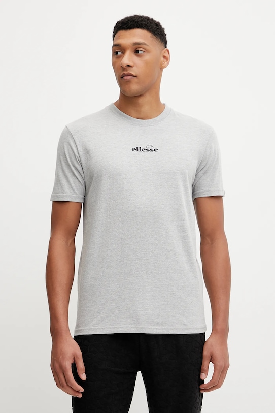 

Хлопковая футболка Ollio Tee Ellesse, серый