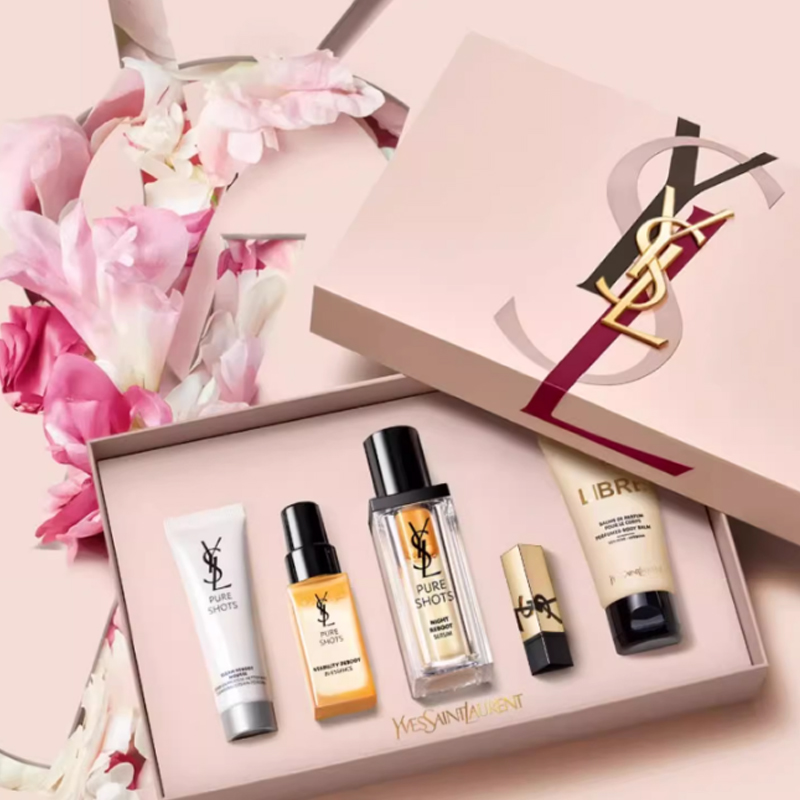 Набор для ухода за кожей Night Queen Essence Limited Gift Box успокаивающий и восстанавливающий комплект из пяти предметов SAINT LAURENT — фото 3