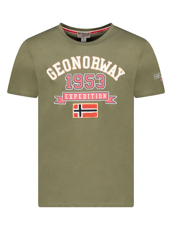 

Футболка Geographical Norway, хаки