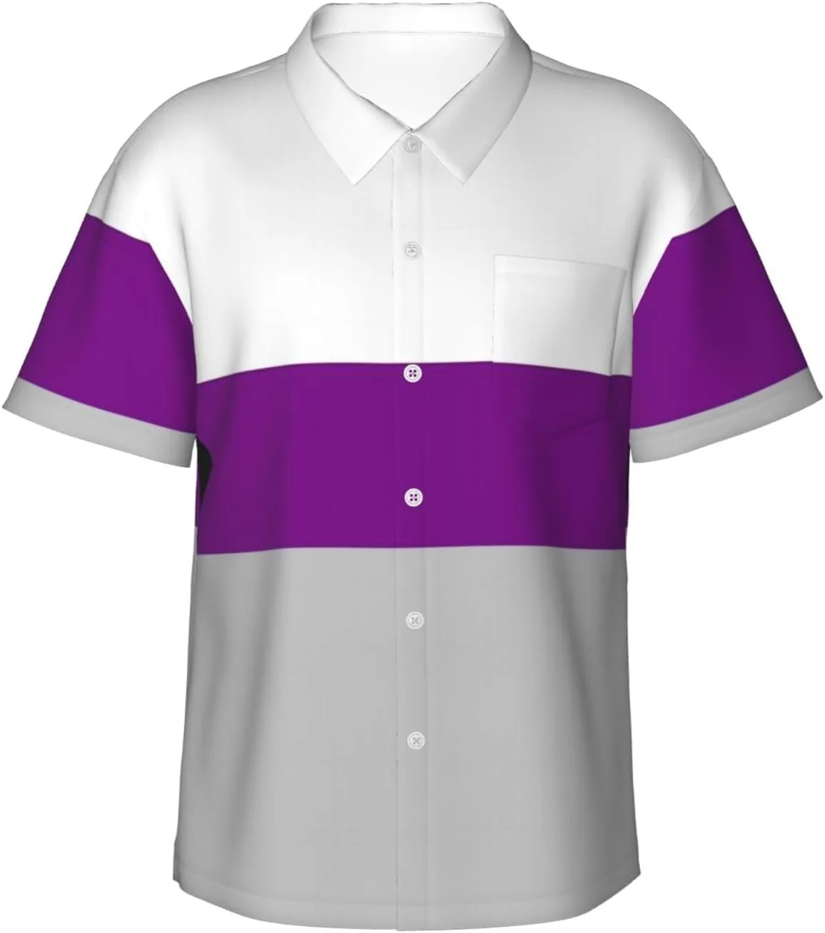 

Мужская летняя рубашка с коротким рукавом WOEZKEX