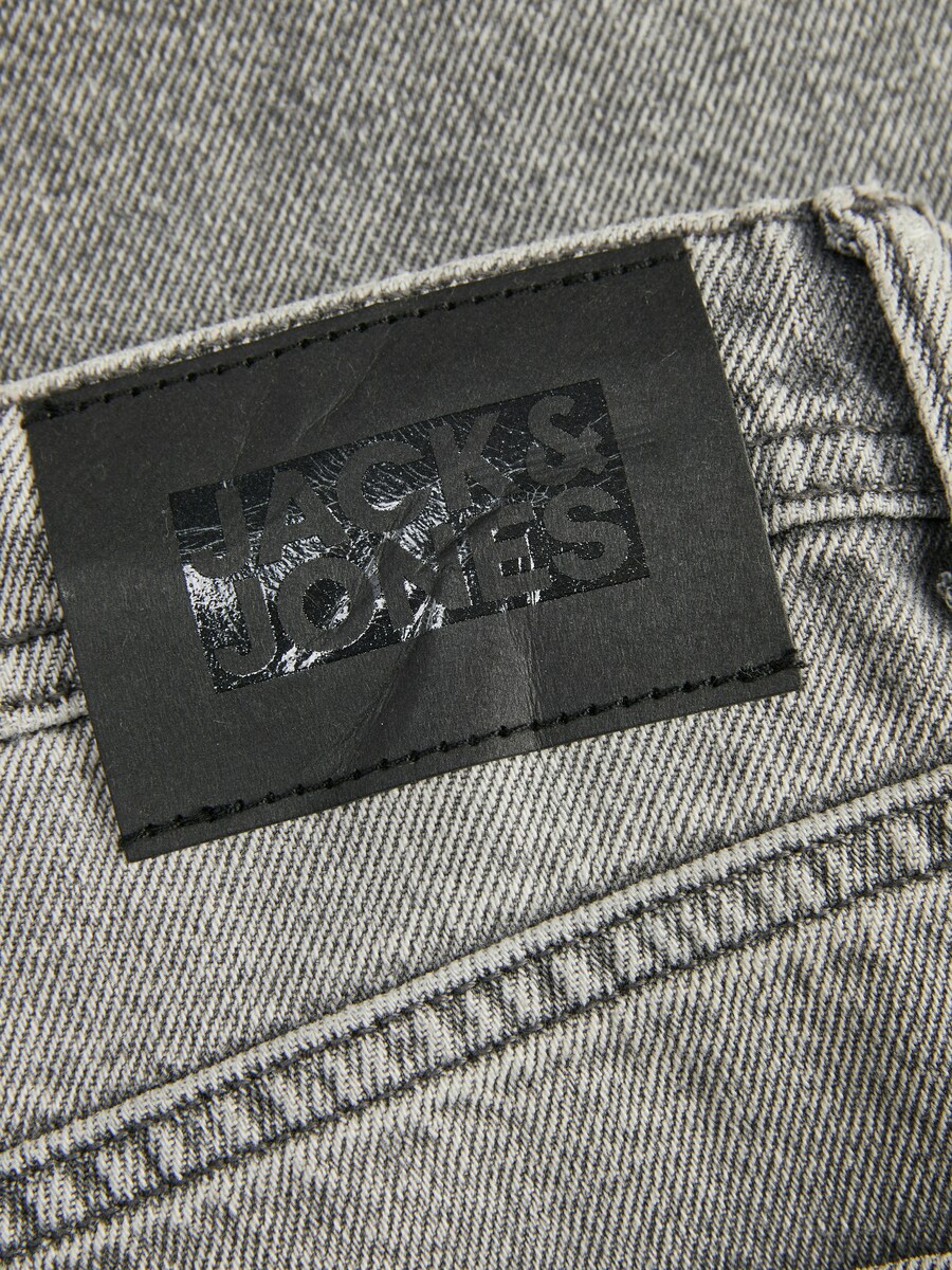 Джинсы свободного кроя Jack & Jones Junior JJIron JJOriginal, серый деним — фото 4