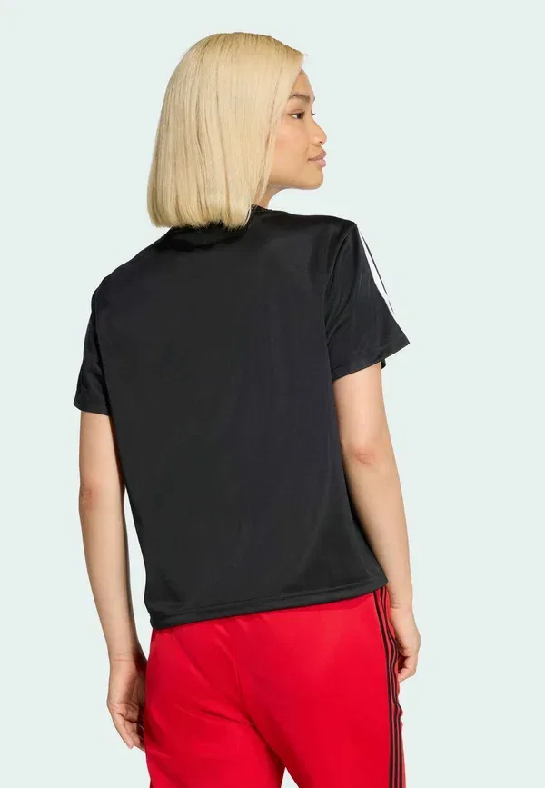 Футболка с принтом Firebird tee Adidas Originals, черно-белый — фото 2