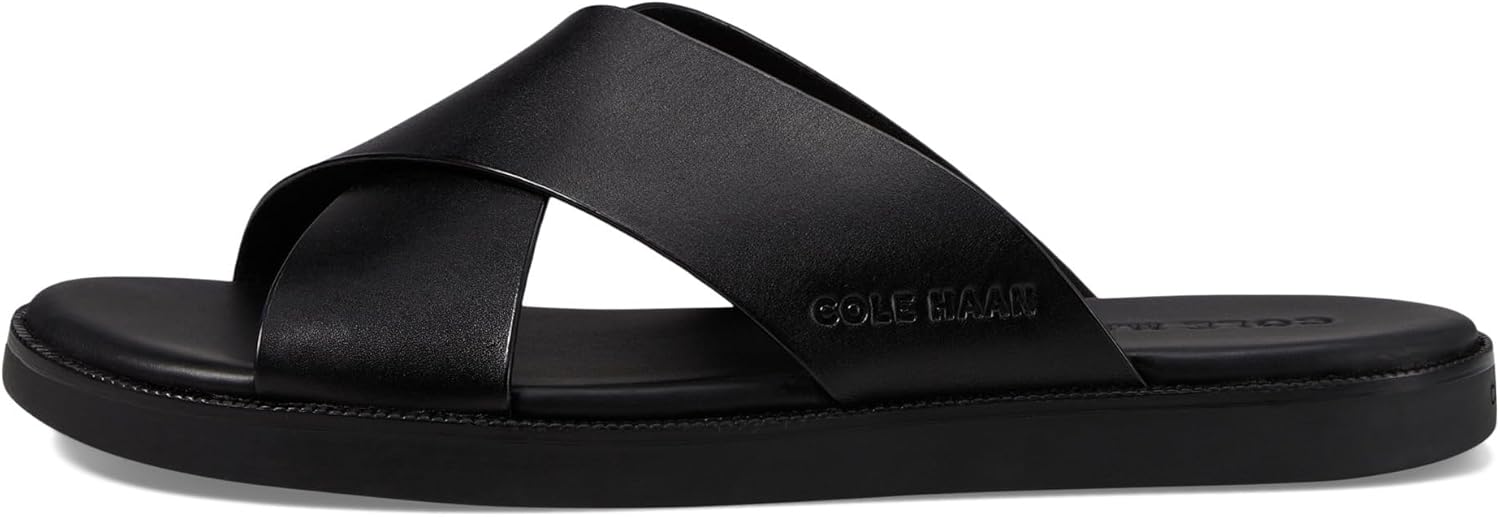 Мужские сандалии Cole Haan Nantucket с перекрещивающимися ремешками, черный — фото 4