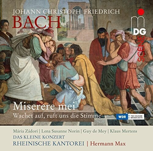 

CD диск Bach, J.C. / Zadori / Norin / Mertens / Max: Johann Christoph Friedrich: Sacred Music