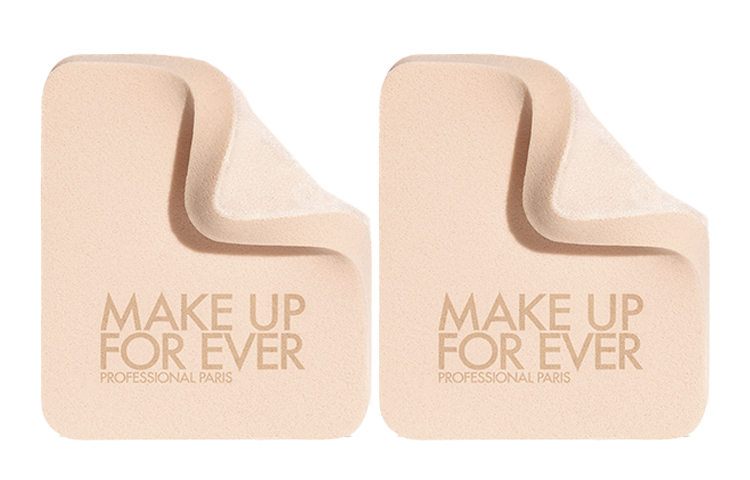 

Simulated Silk Velvet Long Lasting Powder Puff Don't Eat Powder 2 Pcs MAKE UP FOR EVER