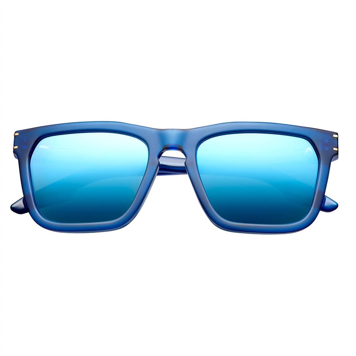 

Женские солнцезащитные очки IVI VISION, цвет matte midway blue - antique brass