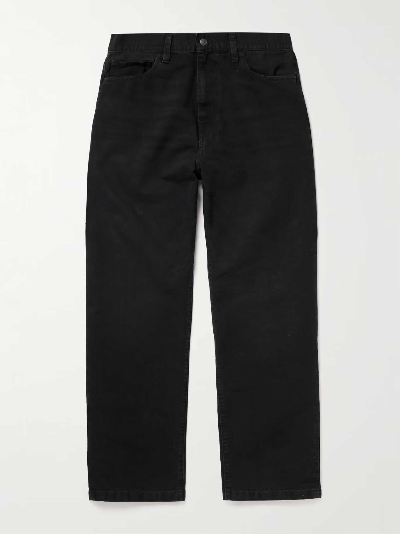 

Прямые брюки Landon из органического хлопка и парусины CARHARTT WIP, черный