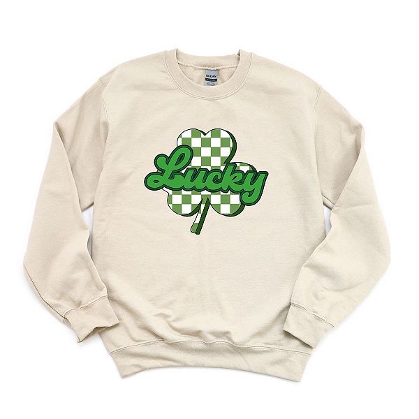 

Свитшот Lucky с надписью cursive shamrock Simply Sage Market, Dust, Зеленый, Свитшот Lucky с надписью cursive shamrock Simply Sage Market, Dust