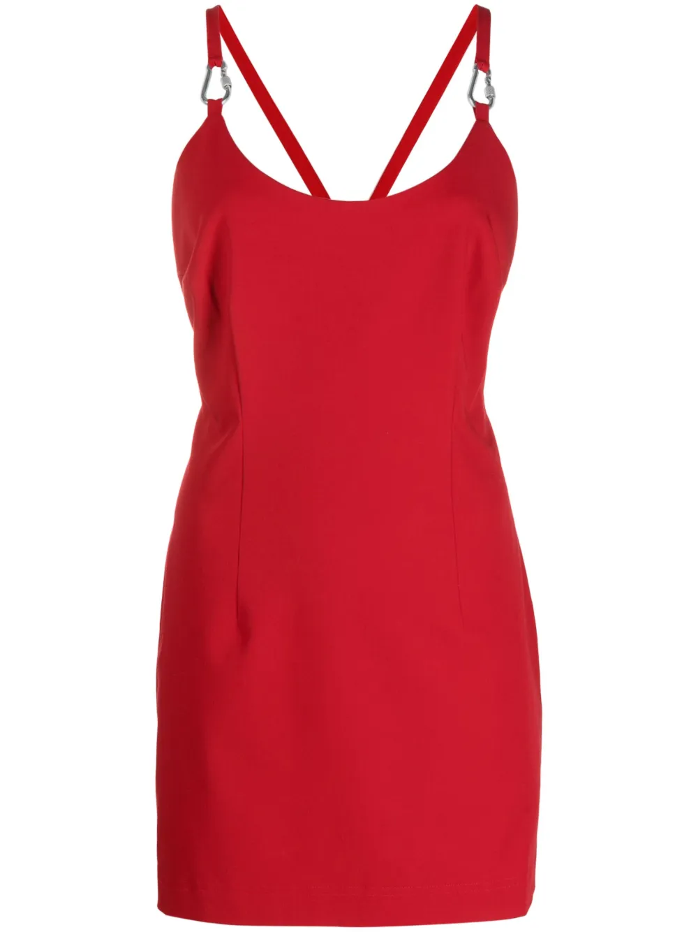 

Платье мини Carabiner Heron Preston, красный