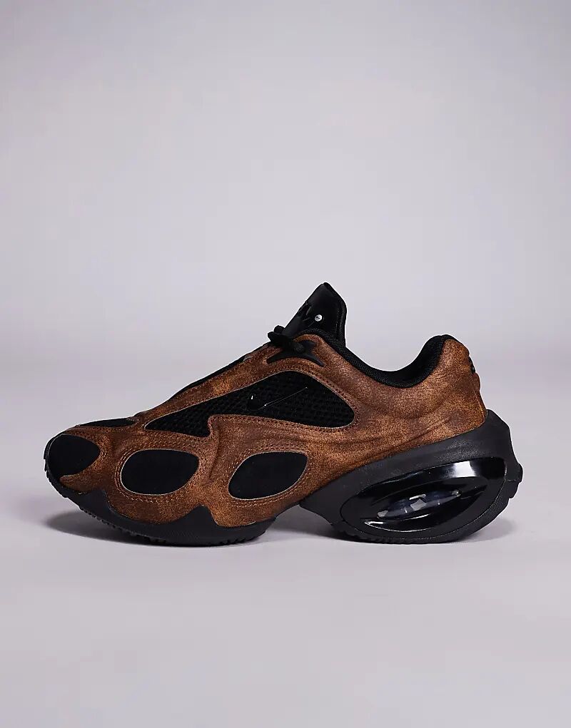 Кроссовки Nike Air Max Muse коричневого и черного цветов — фото 2