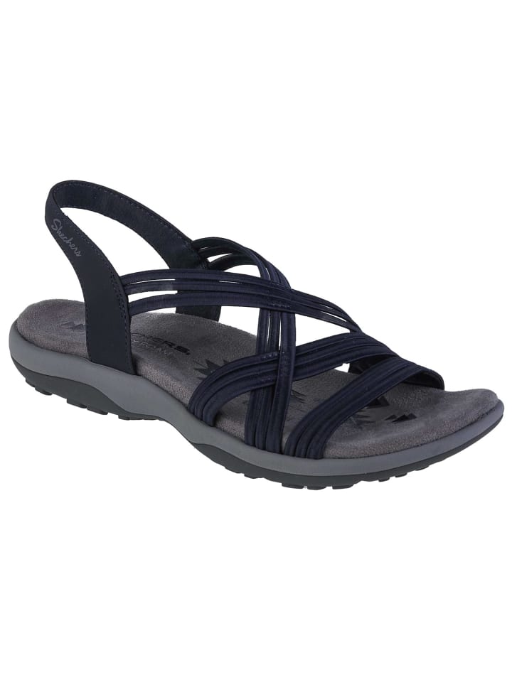 Классические босоножки Skechers, темно-синий