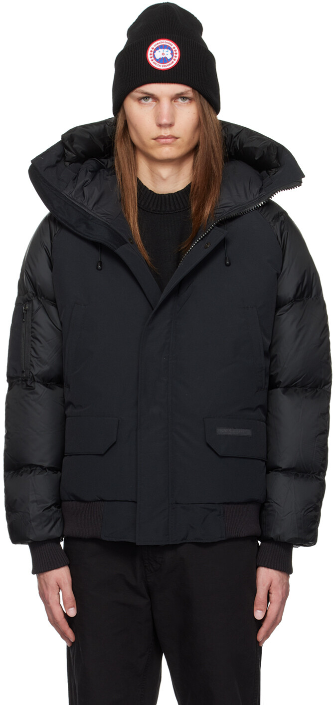 

Черный пуховик-бомбер 'Paradigm' 'Black Label' Chilliwack Canada Goose