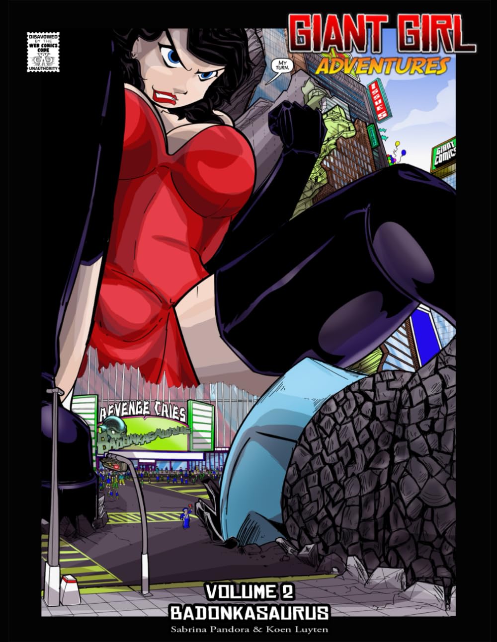 

Giant Girl Adventures Volume 2: Badonkasaurus (Independently published)