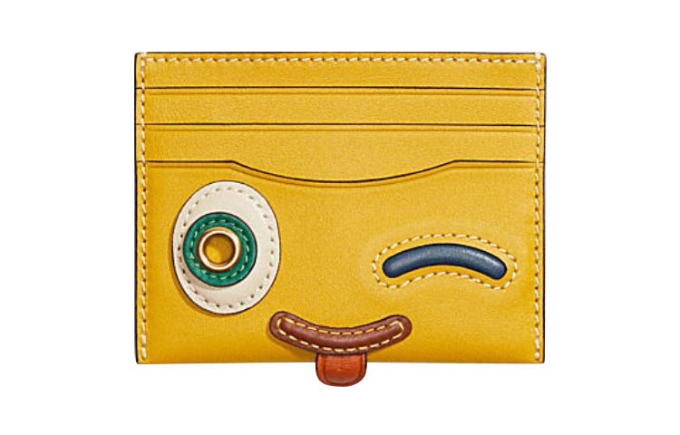 

COACH Кошелек для карт из коровьей кожи