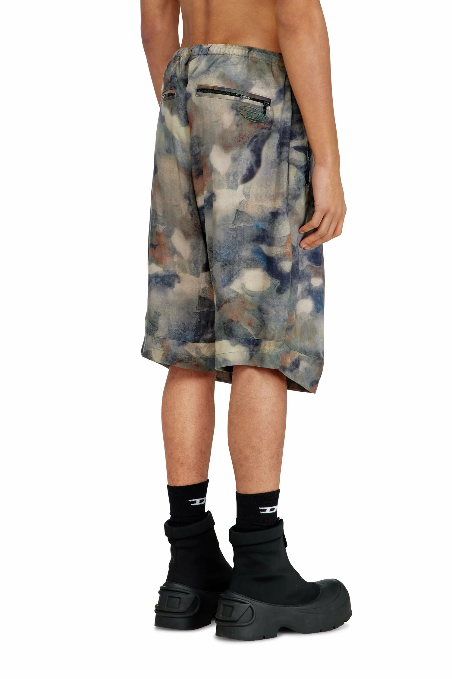 Мужские шорты P-STITCH-SHORT-TKBZ Diesel, Blue and other shades — фото 3