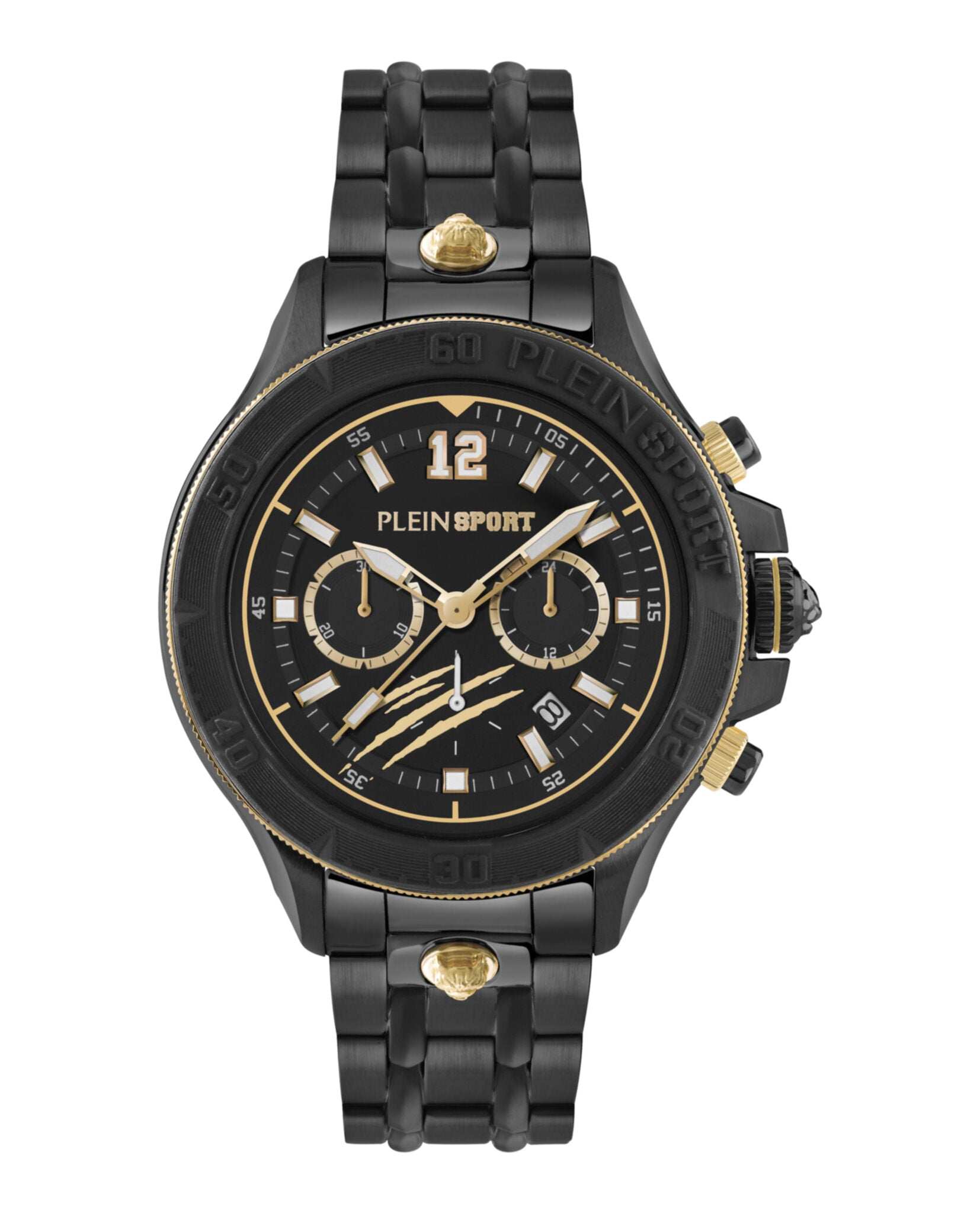 

Часы Warrior Tech PLEIN SPORT, черный/черный/черный