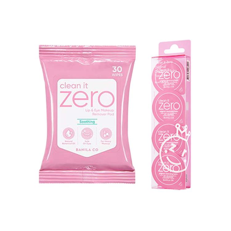 

BANILAN Star Family Makeup Removers Cleaning 30 шт+3 мл*4 Banila Co., two-piece set: 30 pcs cleansing wipes+3ml*4 makeup removal capsules