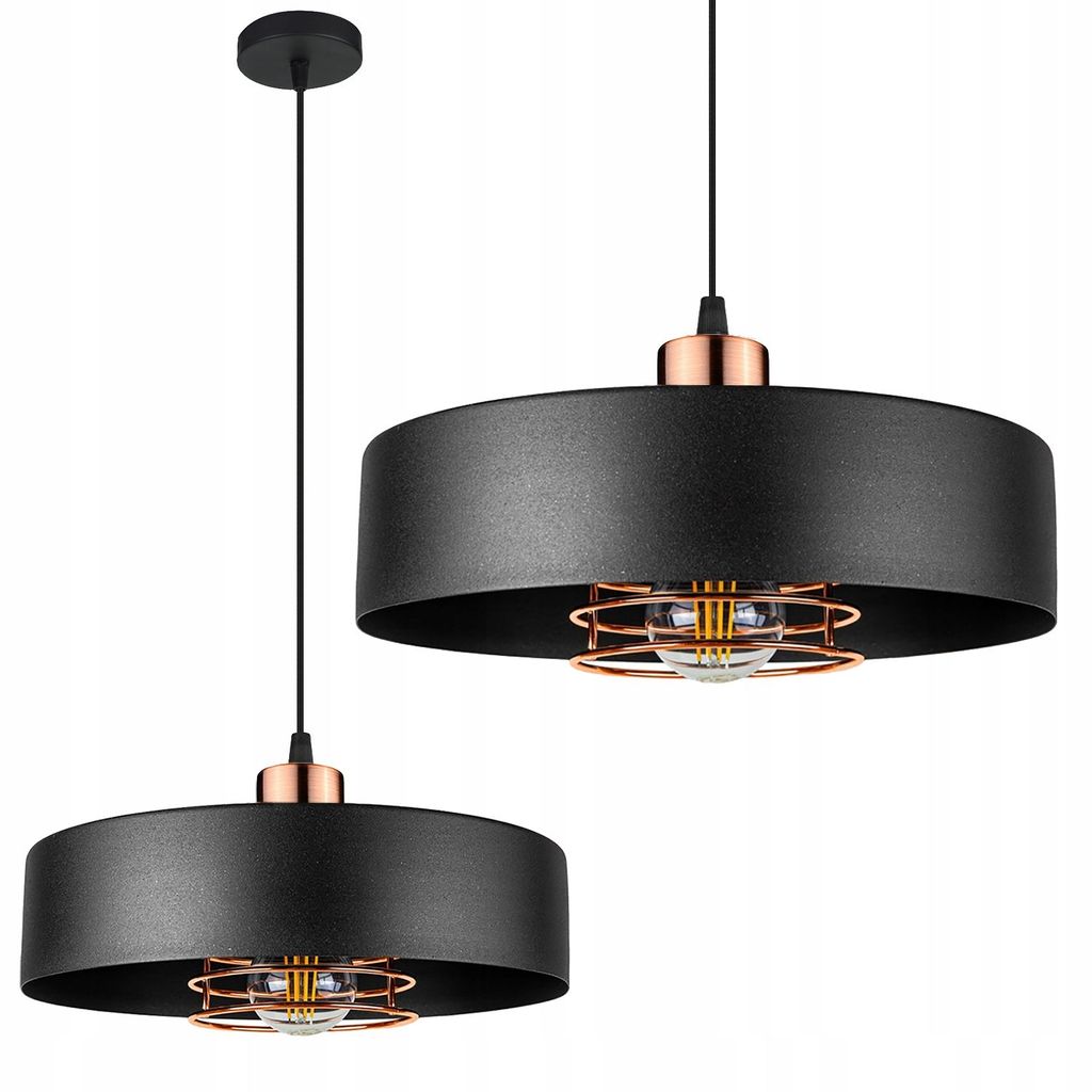 

Подвесной светильник Toollight APP1246-1CP BLACK/ROSE GOLD Toolight